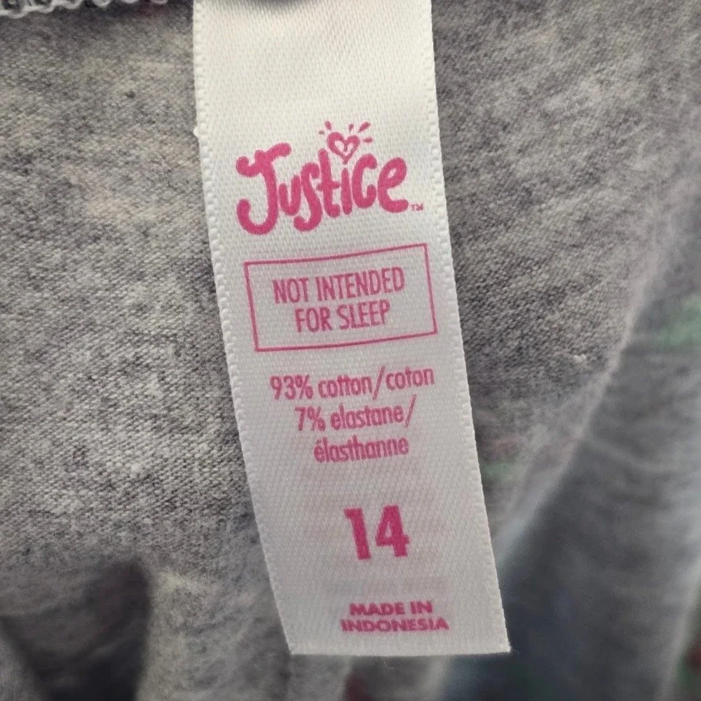 Justice Cat and Jack Leggings Kids 14 XL Multi Holiday Christmas Tree Reindeer‎